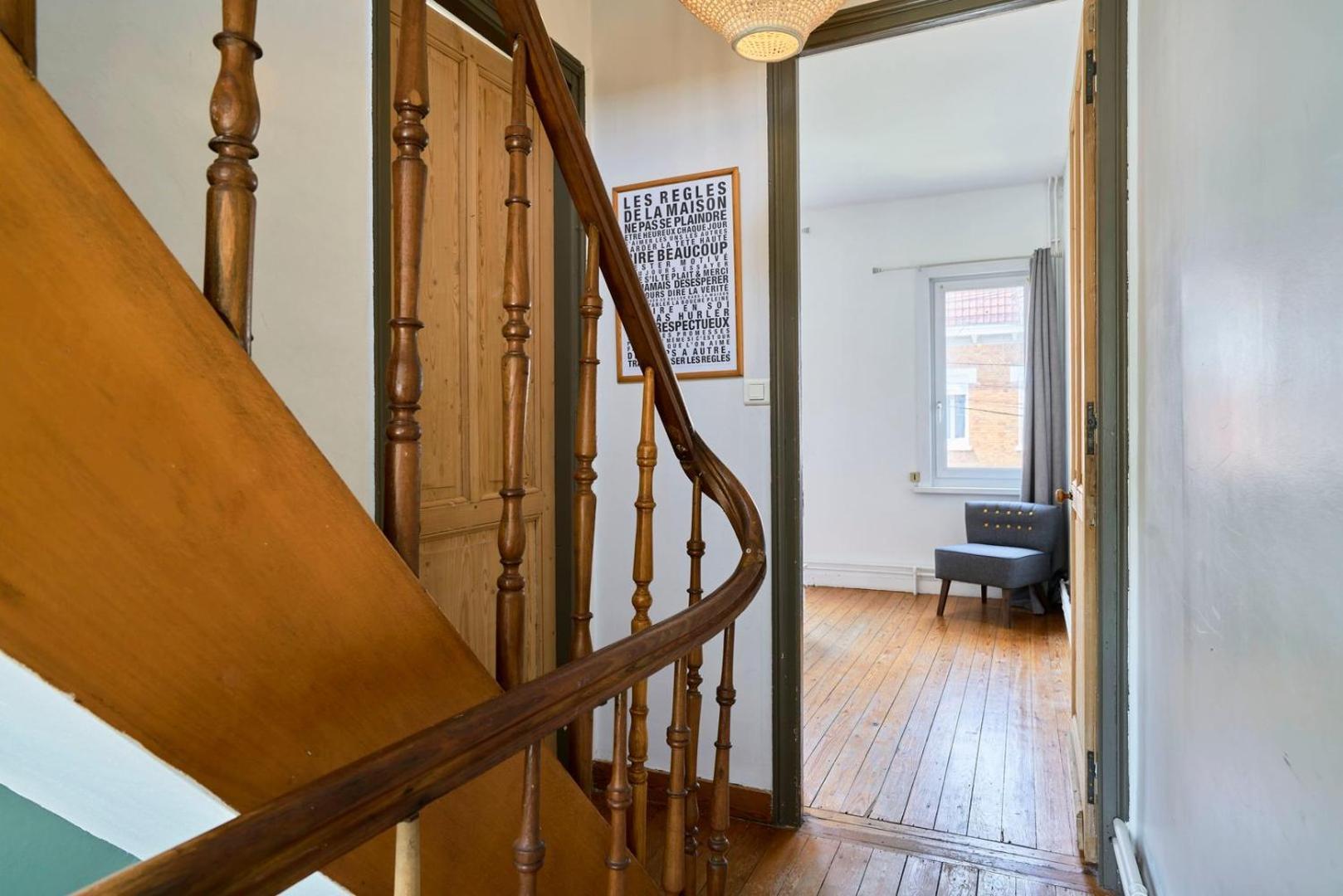 Beautiful 1900 House Full Equipped, 4Bdrm+ Garden! Daire Lambersart Dış mekan fotoğraf