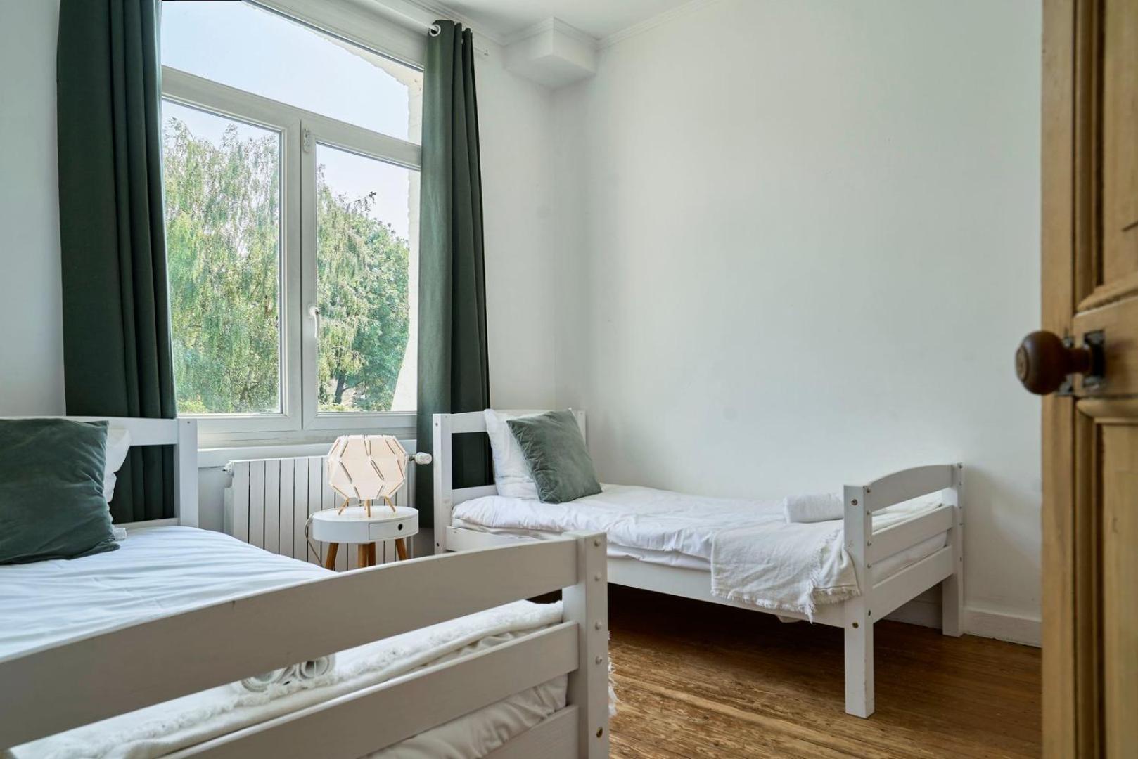 Beautiful 1900 House Full Equipped, 4Bdrm+ Garden! Daire Lambersart Dış mekan fotoğraf