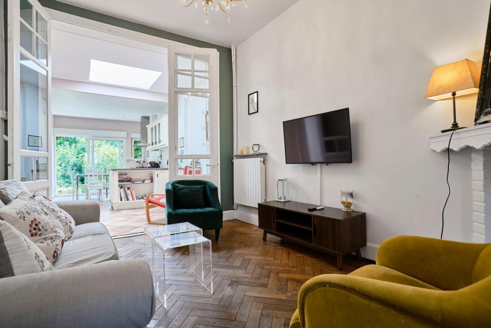 Beautiful 1900 House Full Equipped, 4Bdrm+ Garden! Daire Lambersart Dış mekan fotoğraf