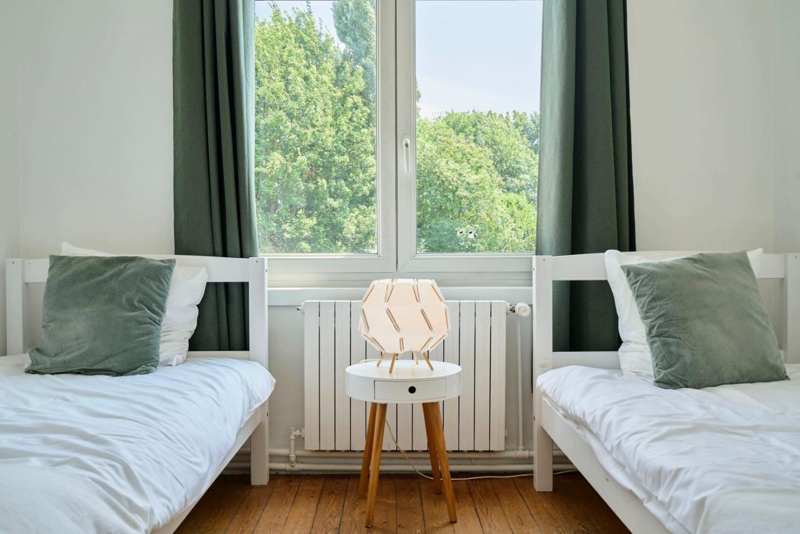Beautiful 1900 House Full Equipped, 4Bdrm+ Garden! Daire Lambersart Dış mekan fotoğraf