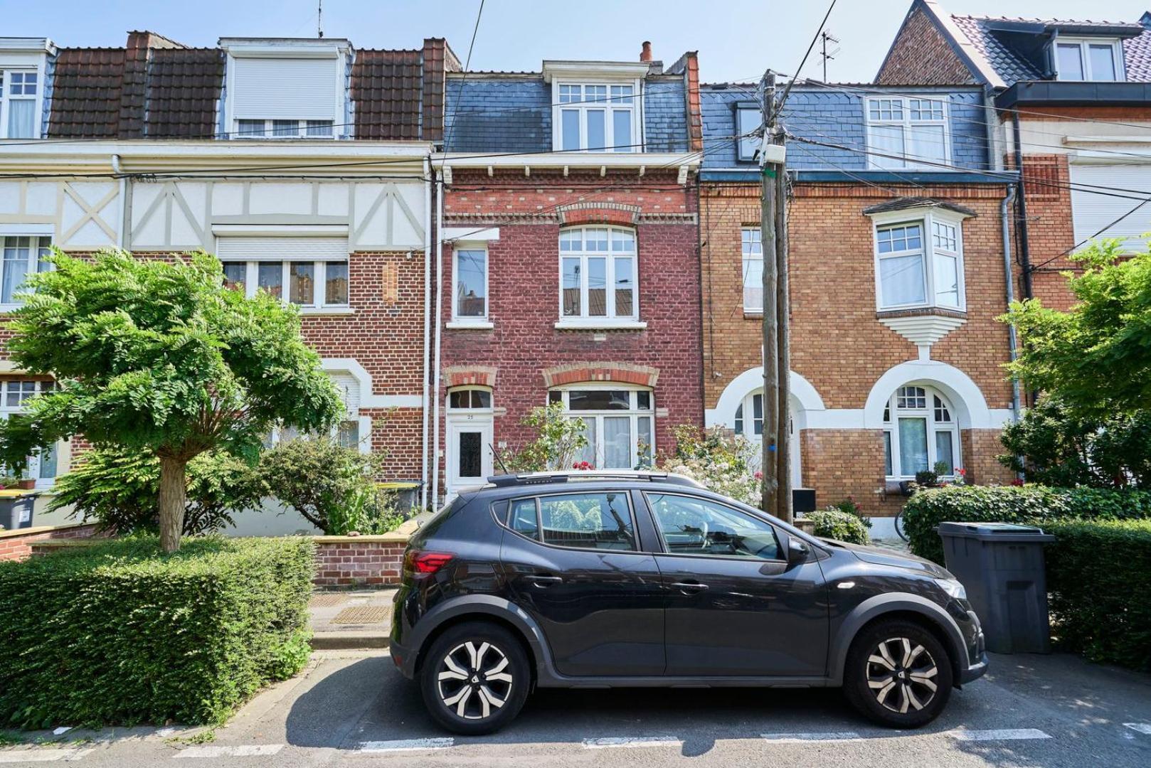 Beautiful 1900 House Full Equipped, 4Bdrm+ Garden! Daire Lambersart Dış mekan fotoğraf